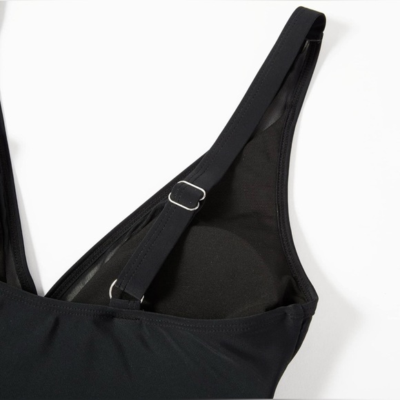 SUUKSESS Women Sexy Mesh Tummy Control Swimsuit Push Up High Waisted Large - Picture 6 of 10